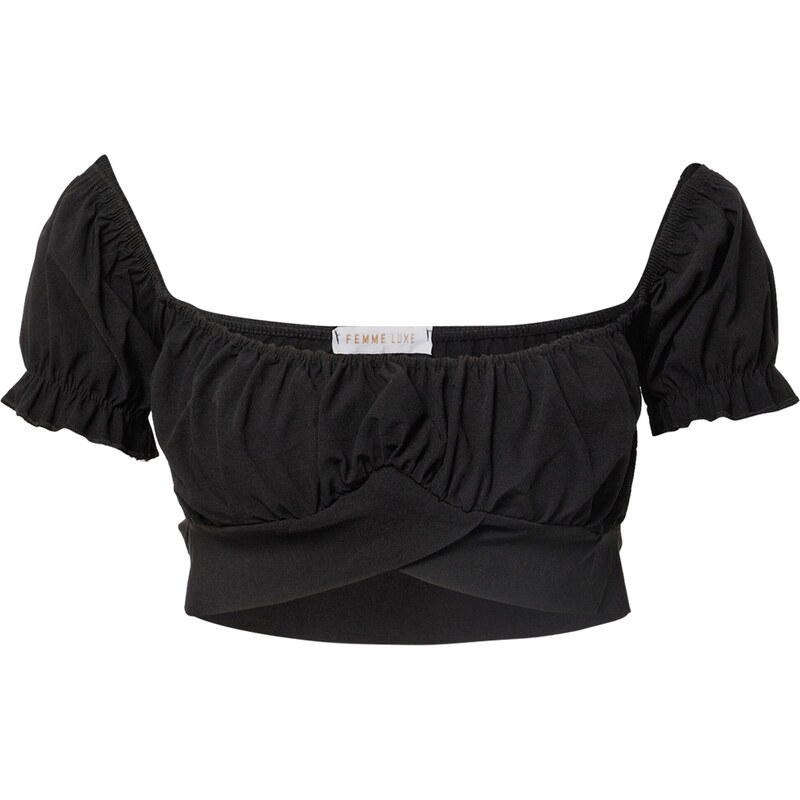 Femme Luxe Tričko CHLOE čierna 54225619