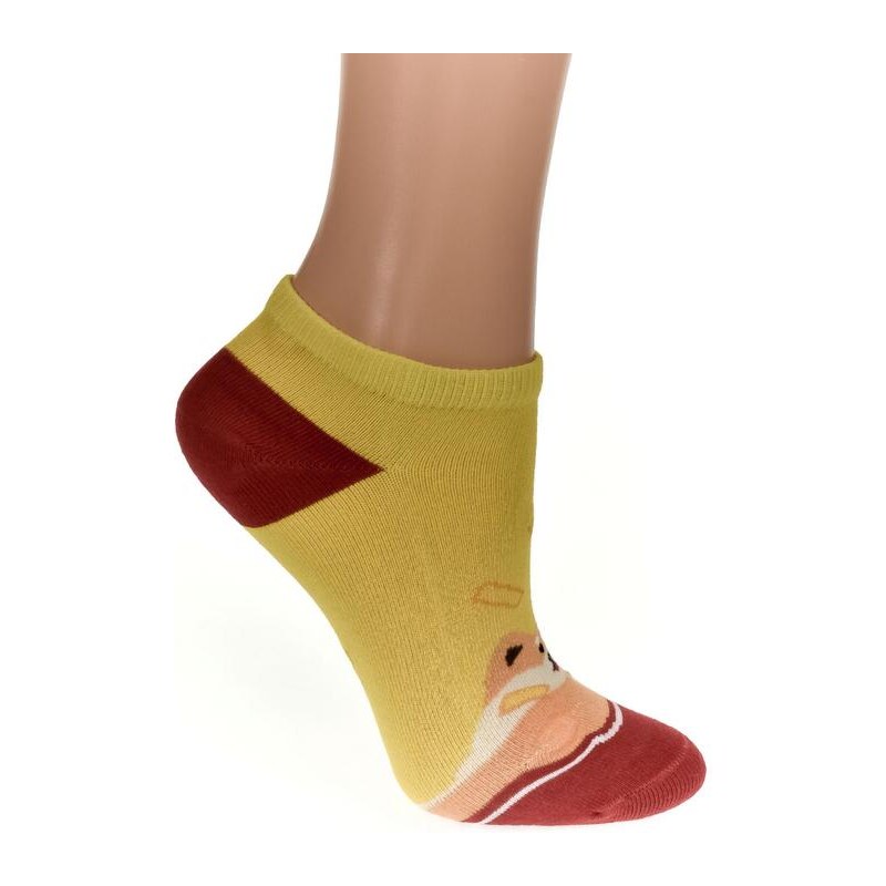 AURA.VIA Detské žlté ponožky MORRI 24111044
