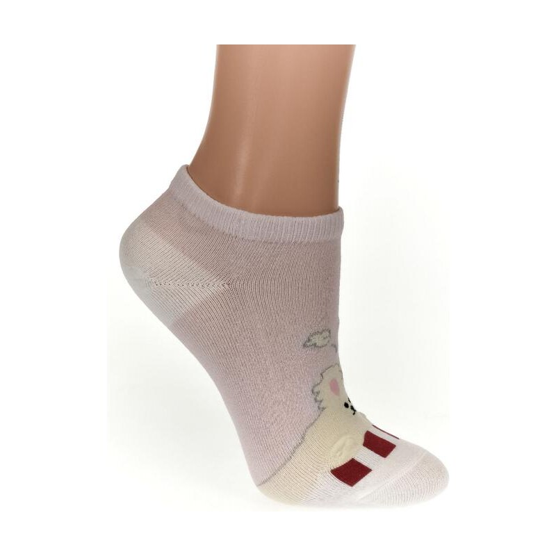 AURA.VIA Detské svetlo-ružové ponožky MORRI 24111046