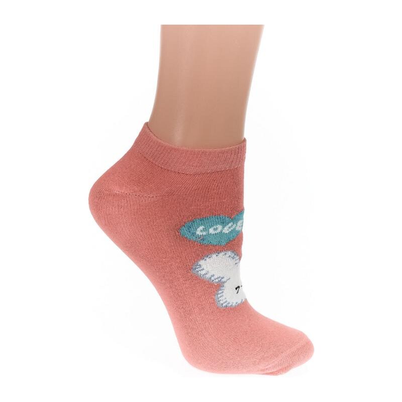 AURA.VIA Detské oranžové ponožky PAINE 24111051