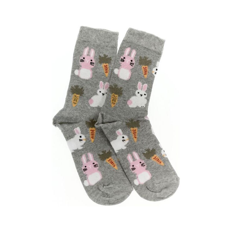 AURA.VIA Detské sivé ponožky OLIVI 24111064