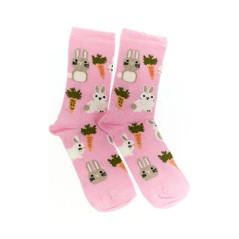 AURA.VIA Detské ružové ponožky OLIVI 24111065