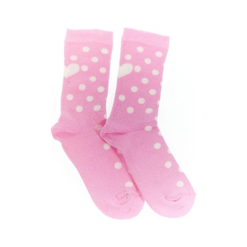 AURA.VIA Detské svetlo-ružové ponožky OLIVI