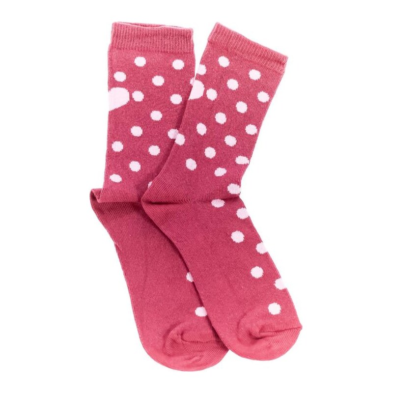 AURA.VIA Detské tmavo-ružové ponožky OLIVI 24111071