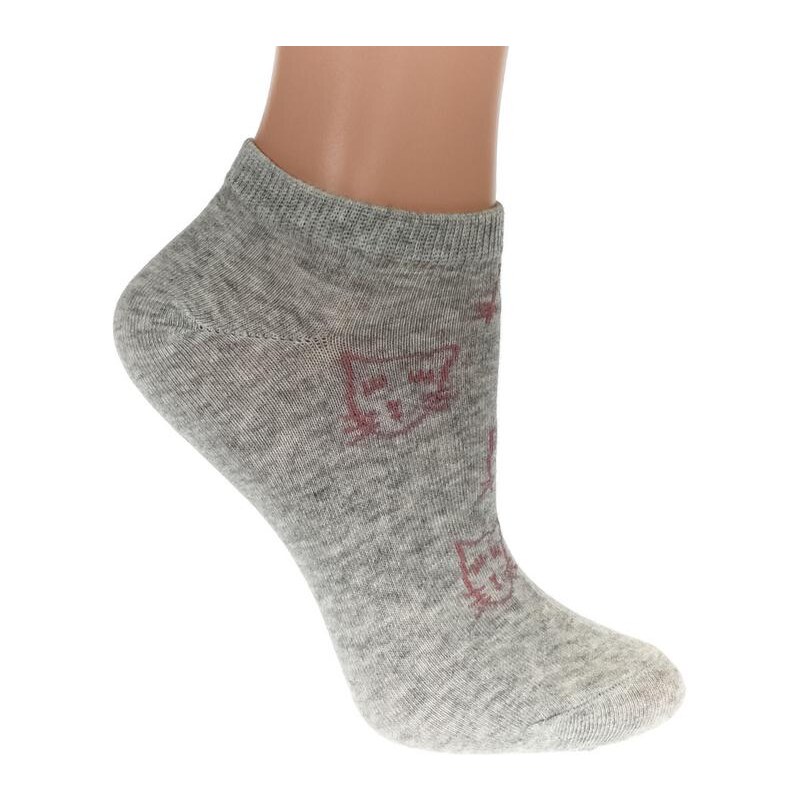 AURA.VIA Detské sivé ponožky INAYA 24111061