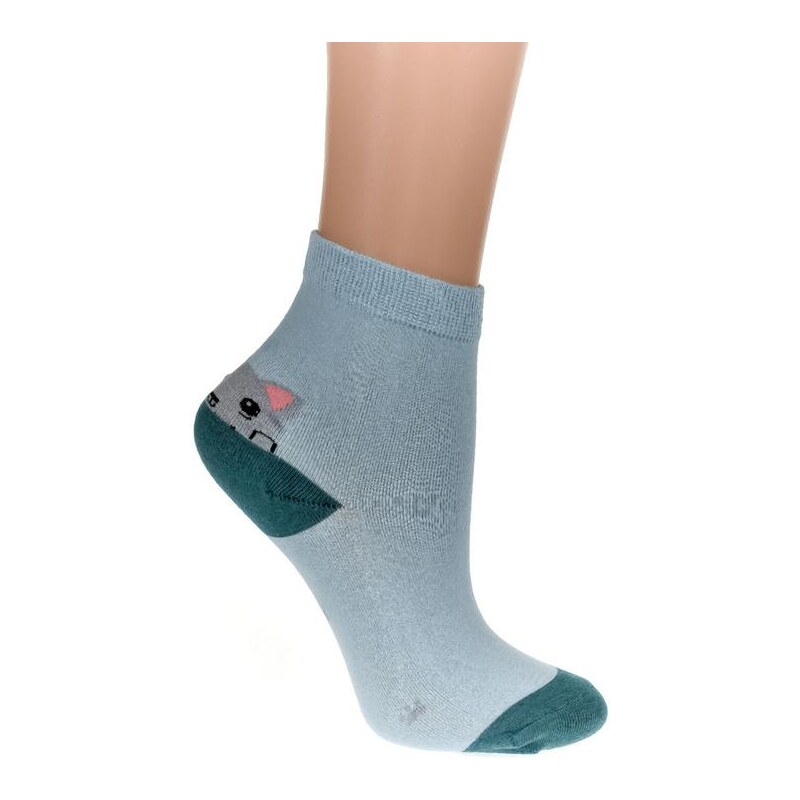 AURA.VIA Detské modré ponožky ZAMA 24111081