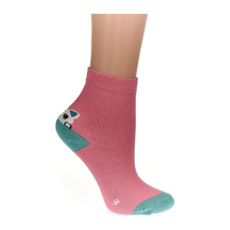 AURA.VIA Detské ružové ponožky ZAMA 24111082
