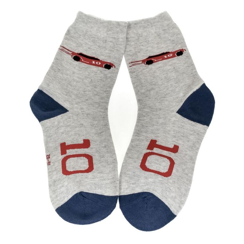 AURA.VIA Detské svetlo-sivé ponožky PHILL 24111095