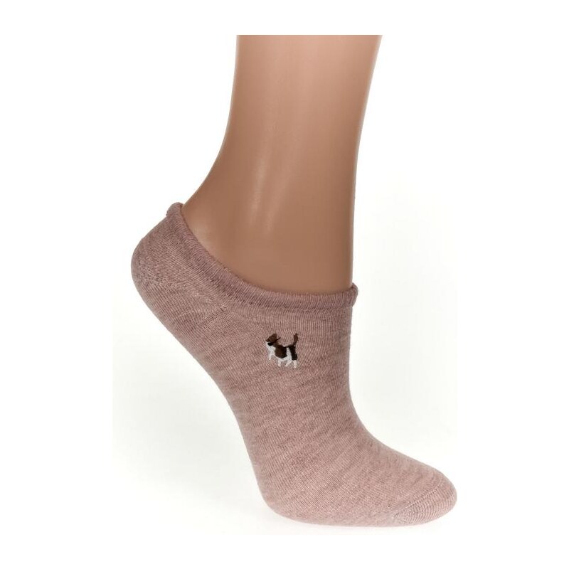 AURA.VIA Detské tmavo ružové ponožky INIGA 24111135