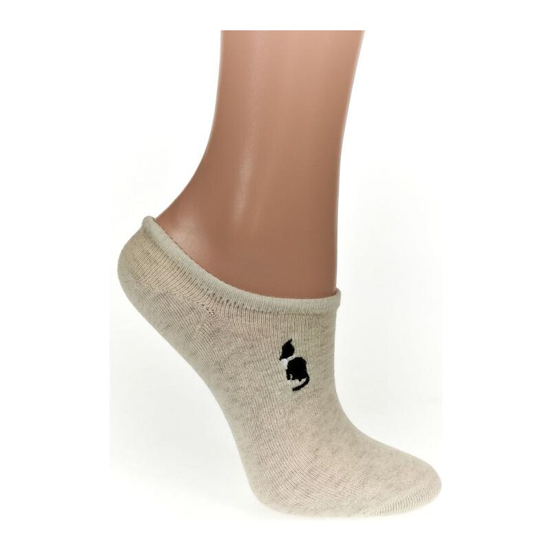 AURA.VIA Detské béžové ponožky INIGA 24111137