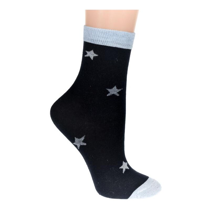 AURA.VIA Detské tmavo-modré ponožky BURO 24111119