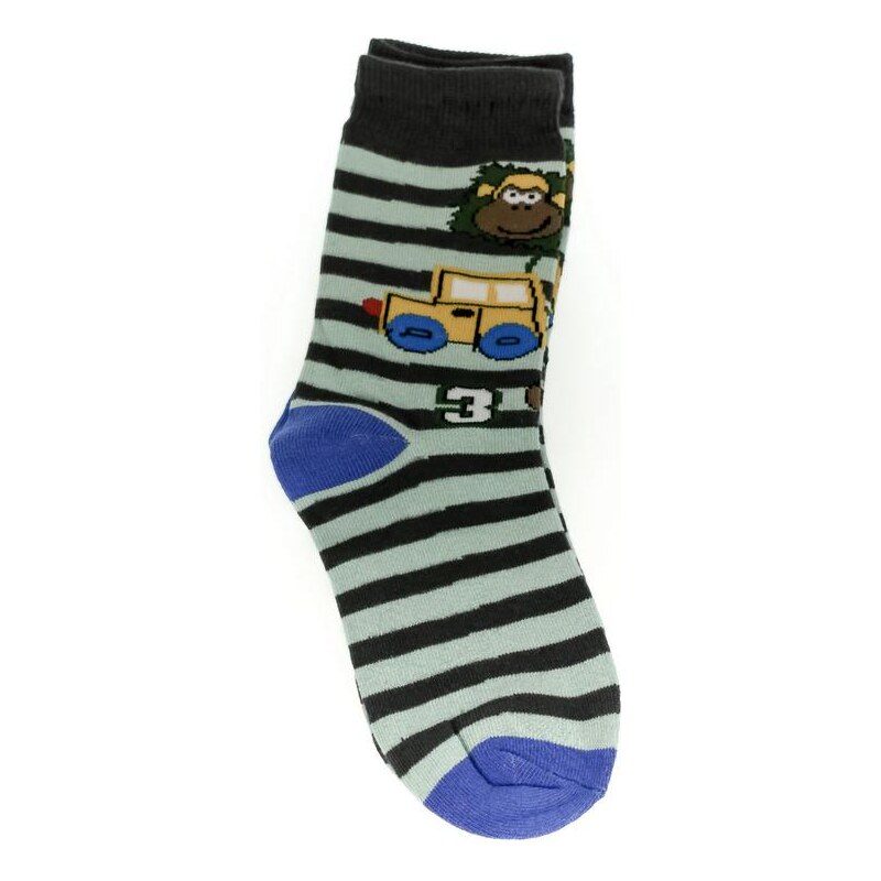 AURA.VIA Detské čierne ponožky PEX 24111129