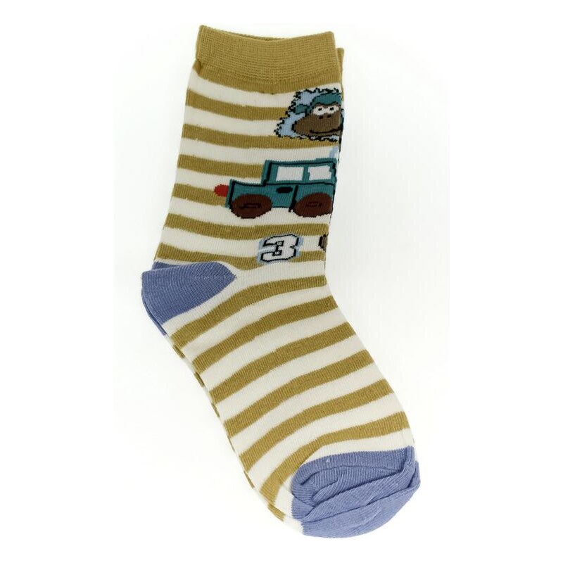 AURA.VIA Detské žlté ponožky PEX 24111130