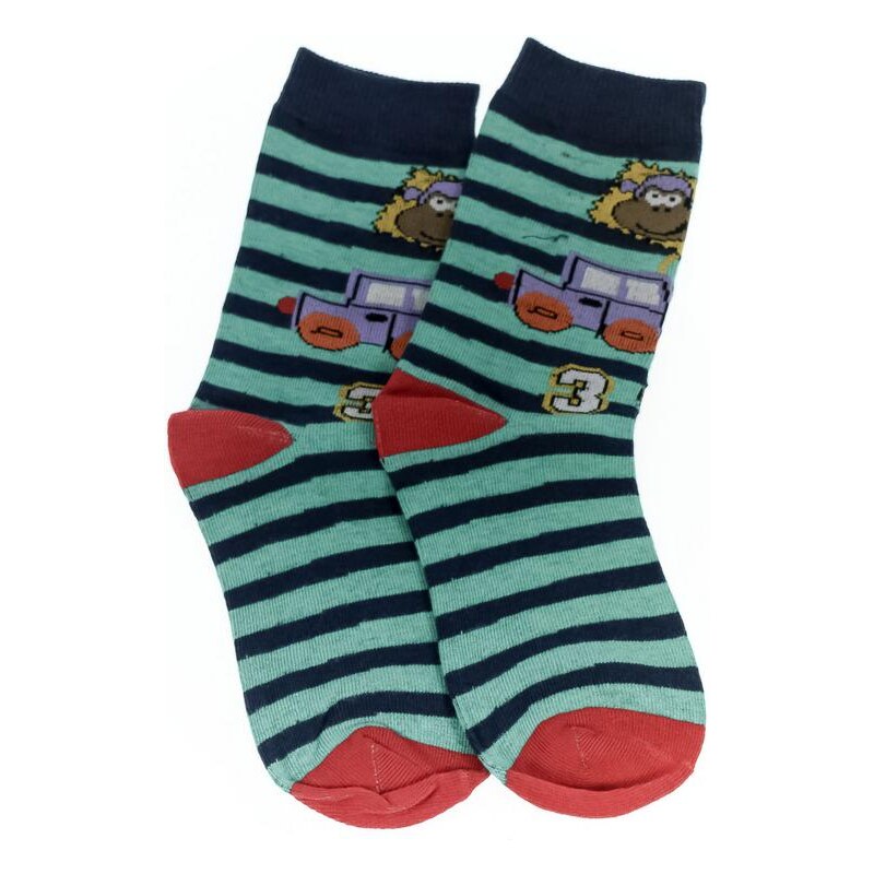 AURA.VIA Detské zelené ponožky PEX 24111131