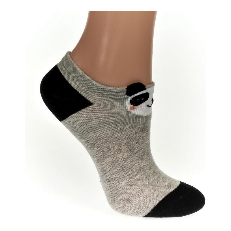 AURA.VIA Detské sivé ponožky DARCY 24111148