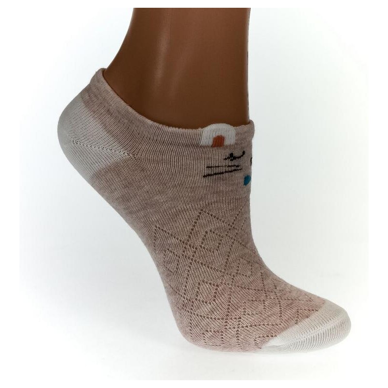 AURA.VIA Detské svetlo-ružové ponožky DARCY 24111152