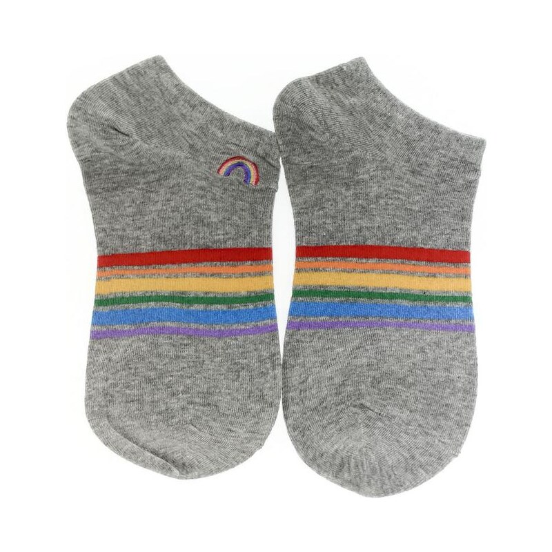 AURA.VIA Sivé ponožky DANNI 24111266