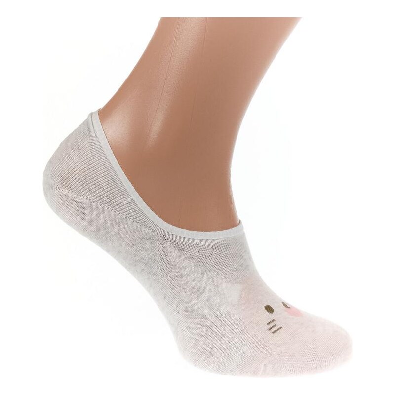 AURA.VIA Svetlo-ružové ponožky DOMES 24111270