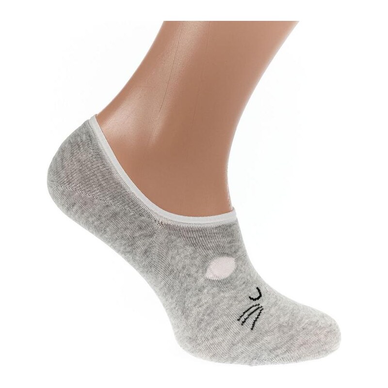 AURA.VIA Sivé ponožky DOMES 24111271