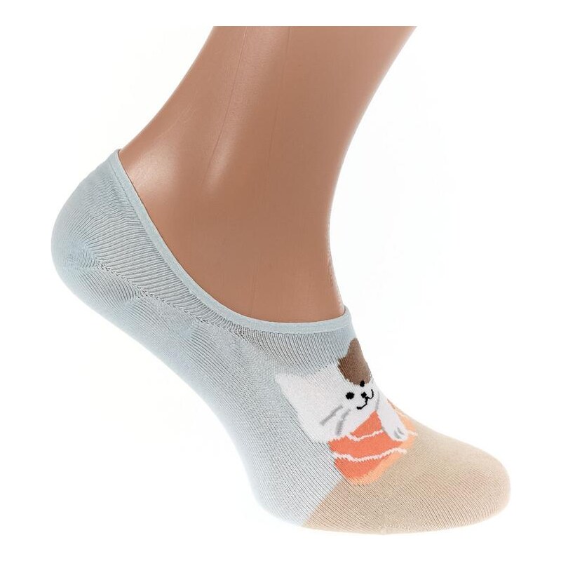 AURA.VIA Modro-hnedé ponožky DOMIS 24111277