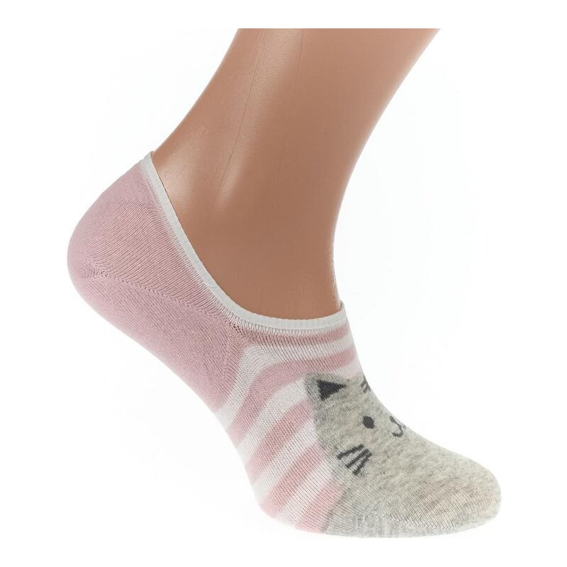 AURA.VIA Ružové ponožky DOMES 24111274