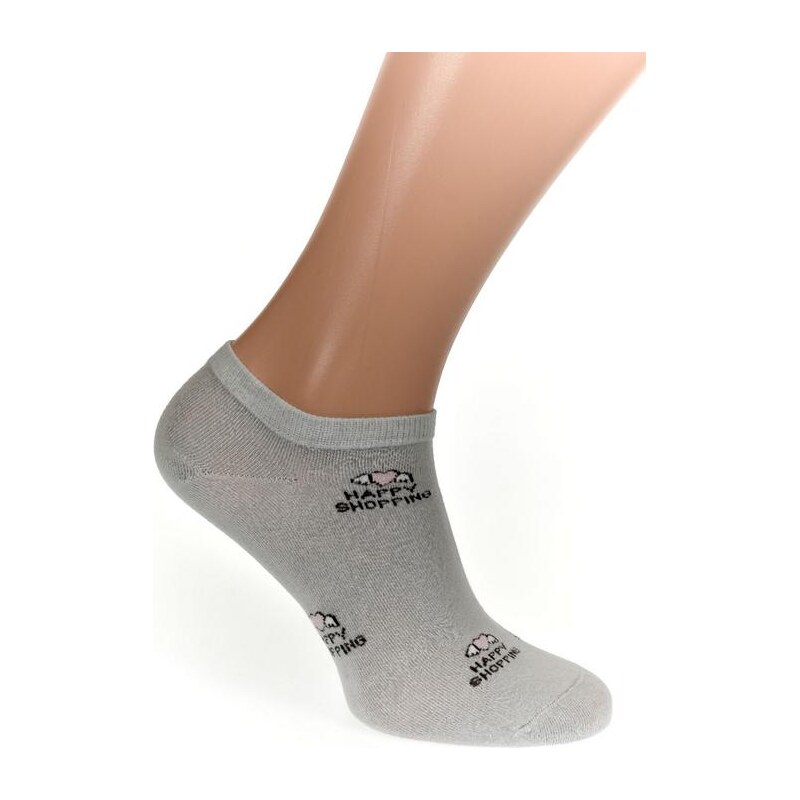 AURA.VIA Sivé ponožky SHOPPING 24111300