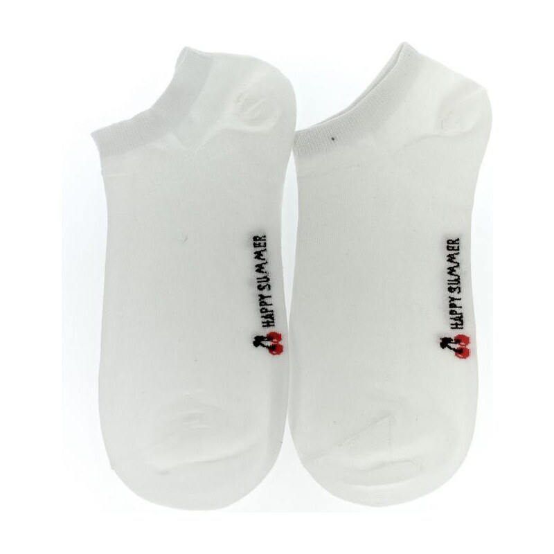 AURA.VIA Biele ponožky CHERR 24111298