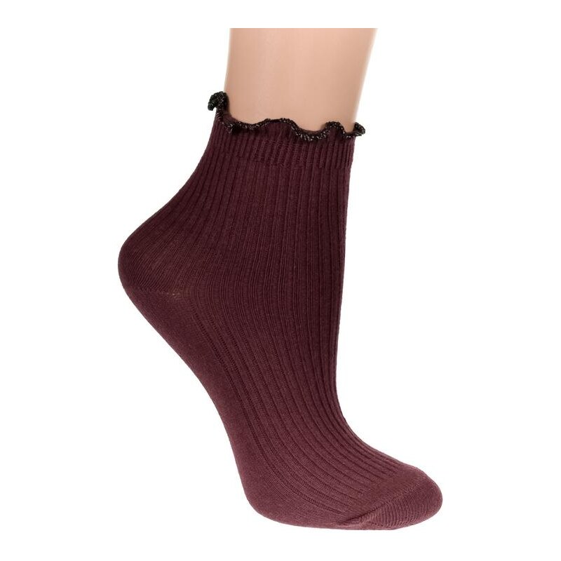 AURA.VIA Detské bordové ponožky TARIA 24111372