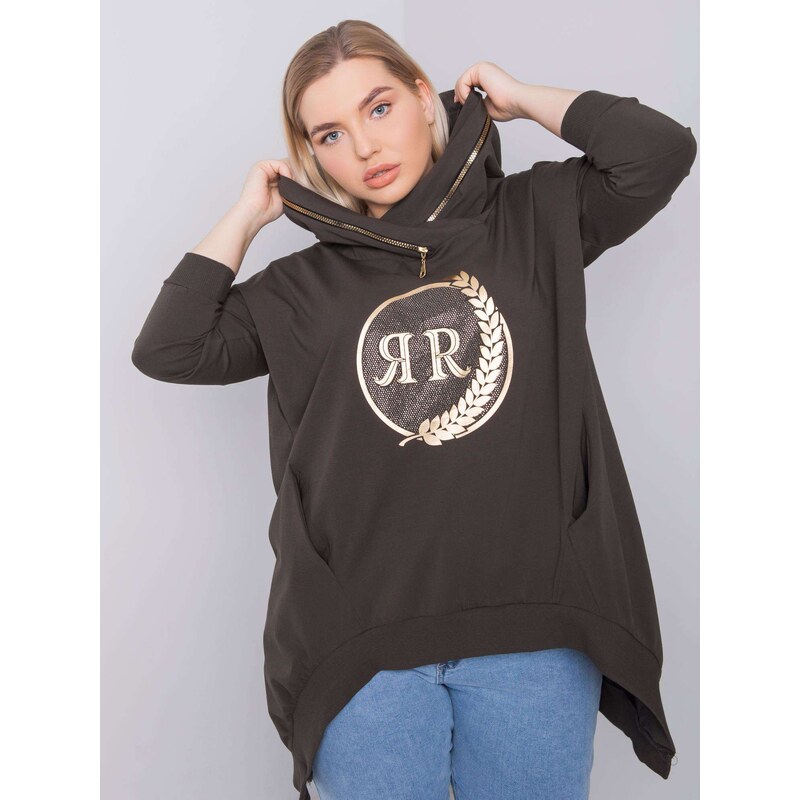 RELEVANCE Sweatshirt-RV-BL-6464.46P-dark khaki 64787214