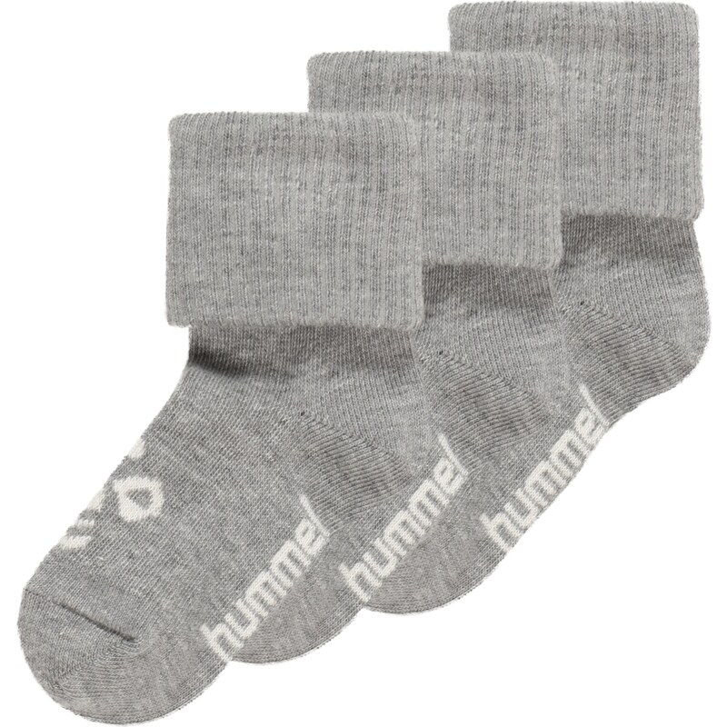 Hummel Ponožky Sora sivá melírovaná / biela 66049977