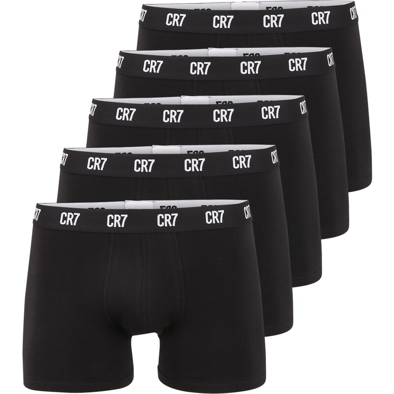 CR7 - Cristiano Ronaldo Boxerky čierna / biela 26706112