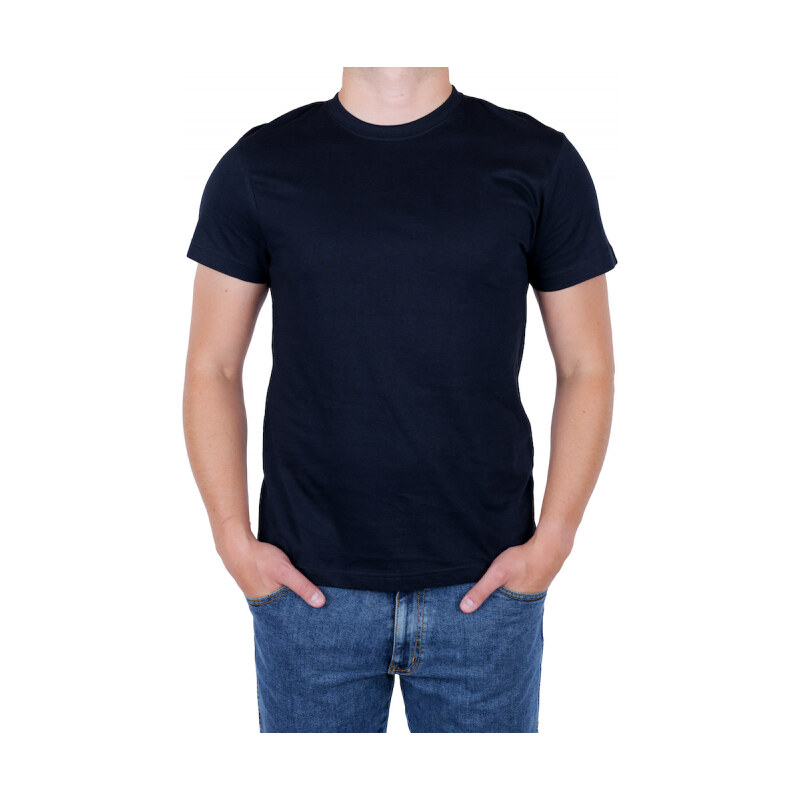 E-shop PÁNSKE A DÁMSKE TRIČKO JEANS SHOP STRIH UNISEX Tmavě modrá