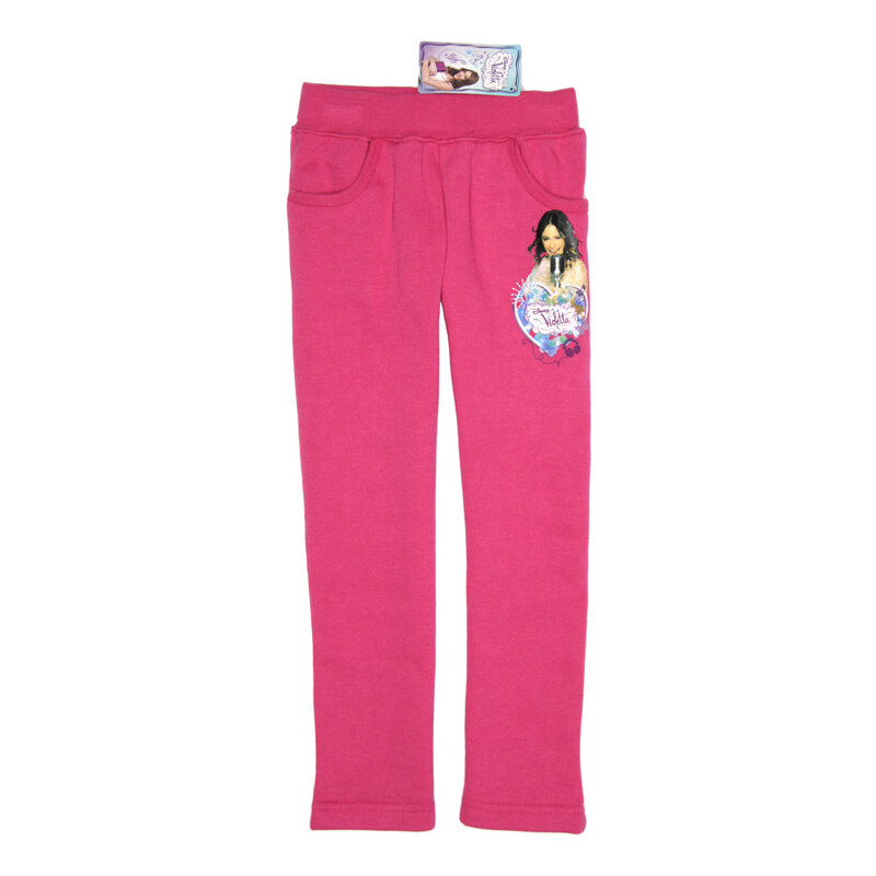 BASIC Ružové dievčenské tepláky Violetta D030VIR9000116 24155597