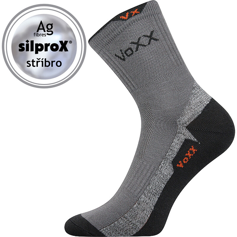 MASCOTT ponožky so striebrom VoXX Sv. sivá 43-46 1 pár 67378292