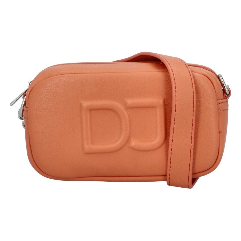 Malá dámska crossbody kabelka oranžová - David Jones SannJary oranžová 24228556