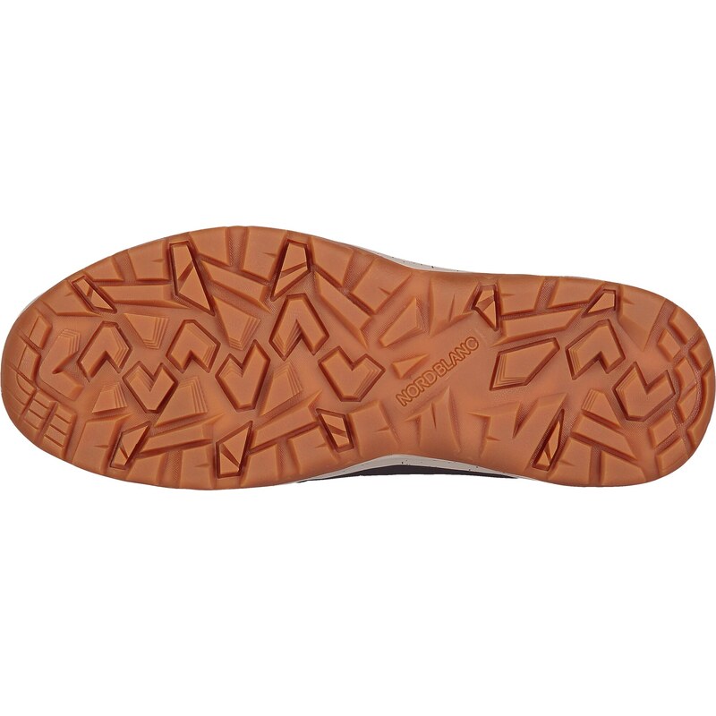 Nordblanc Hnedé pánske kožené outdoorové topánky PRIMO