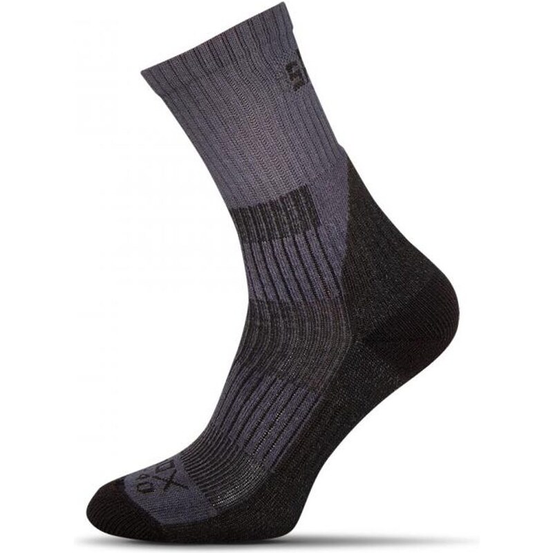 Buďchlap Light Trek ponožky v grafitovej farbe 24239419