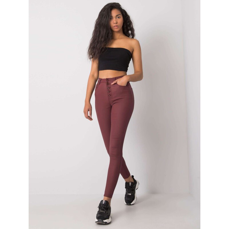 Daysie Trousers-EM-SP-F663.50P-burgundy 66376627
