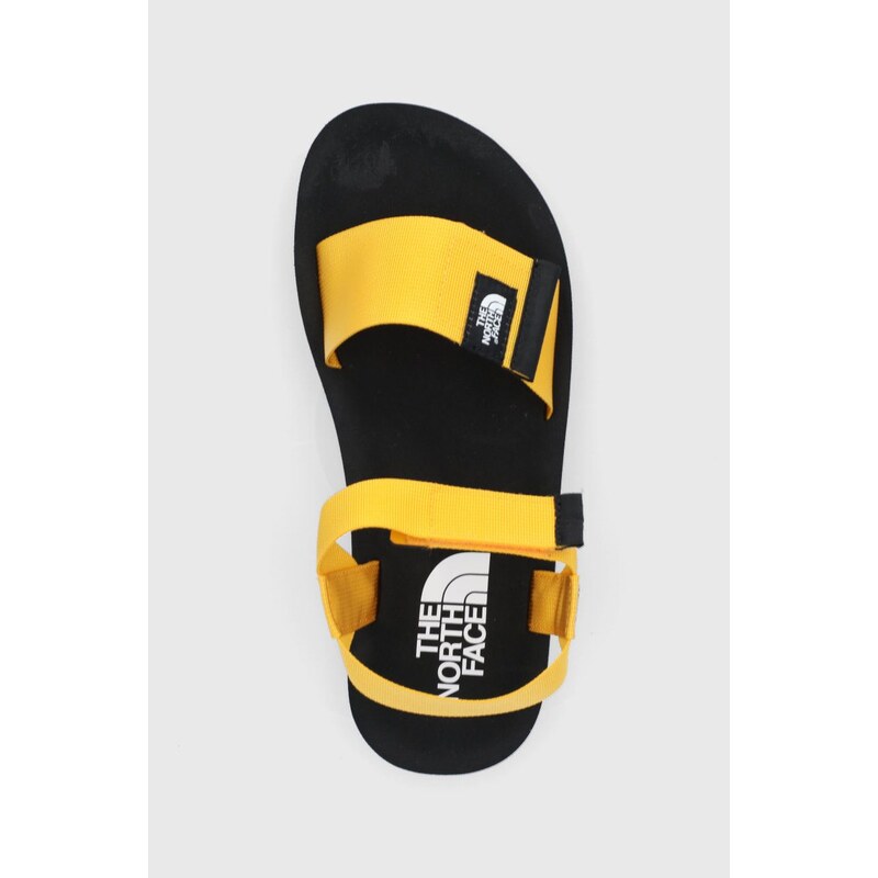 Sandále The North Face pánske, žltá farba, NF0A46BGZU31