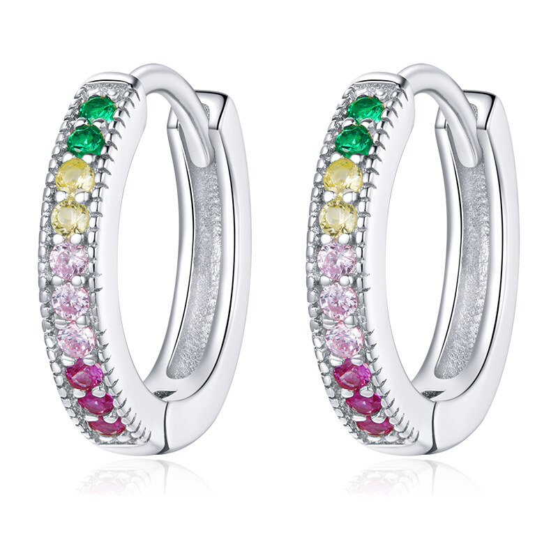 Olivie Strieborné krúžky BEST COLORS 5152 24351118