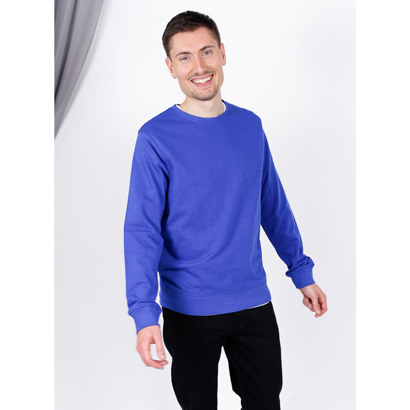 Pánska mikina B&C Collection Organic Crew