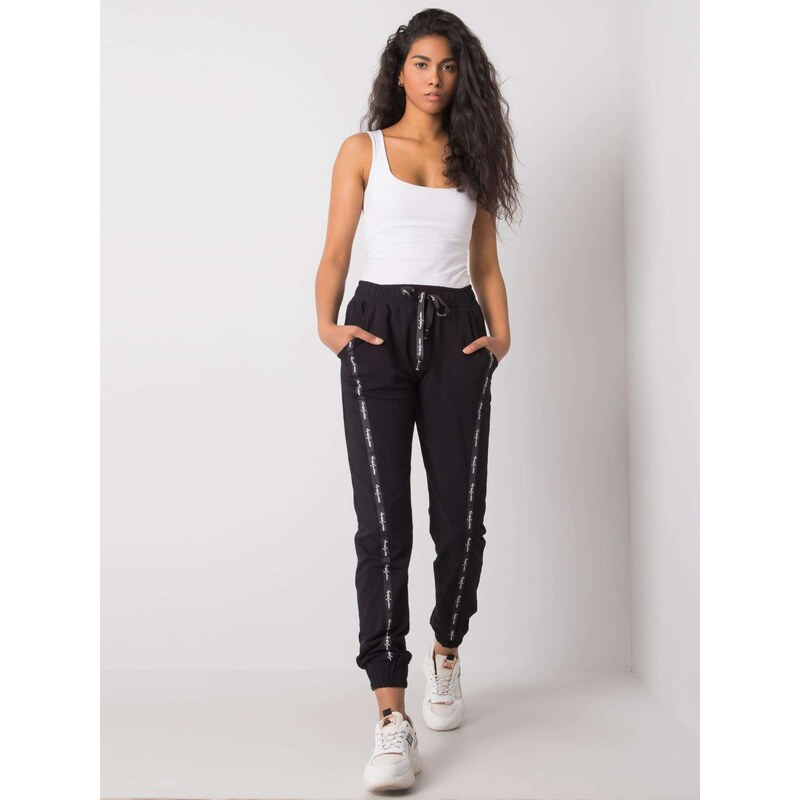 RELEVANCE Sweatpants-RV-DR-6468.19P-black 64682666