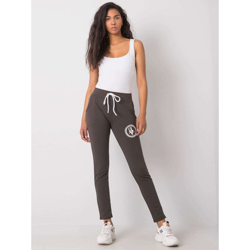 RELEVANCE Sweatpants-RV-DR-5405.04X-dark khaki 64682682