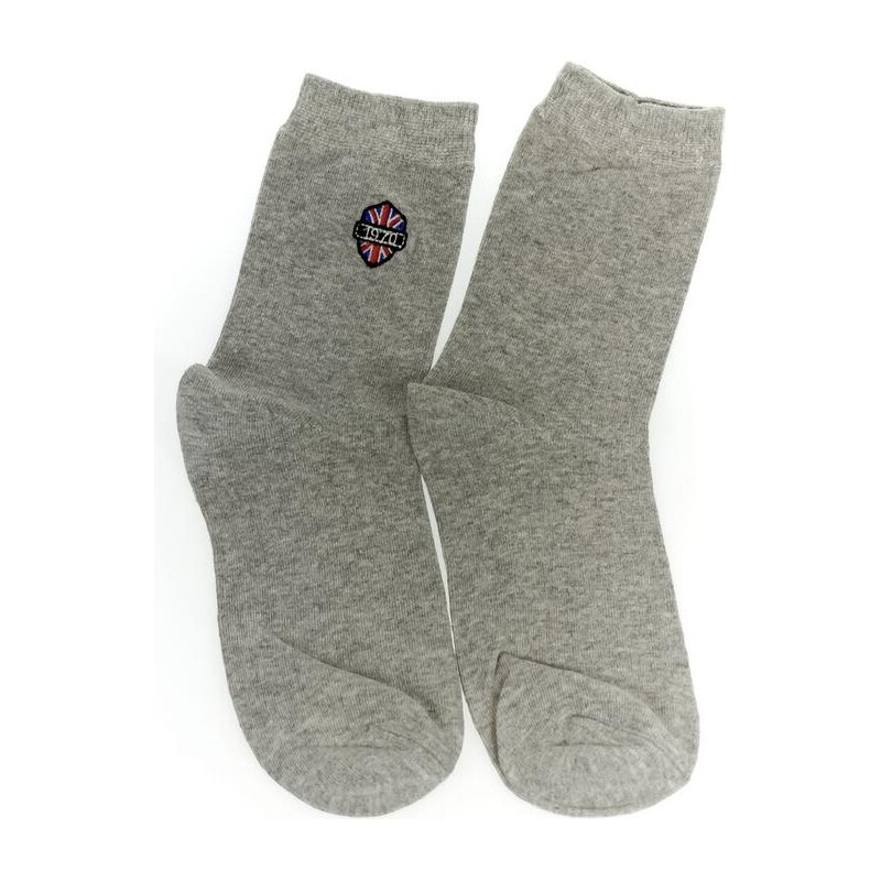 AURA.VIA Dámske svetlo-sivé ponožky TAMAR 24332390