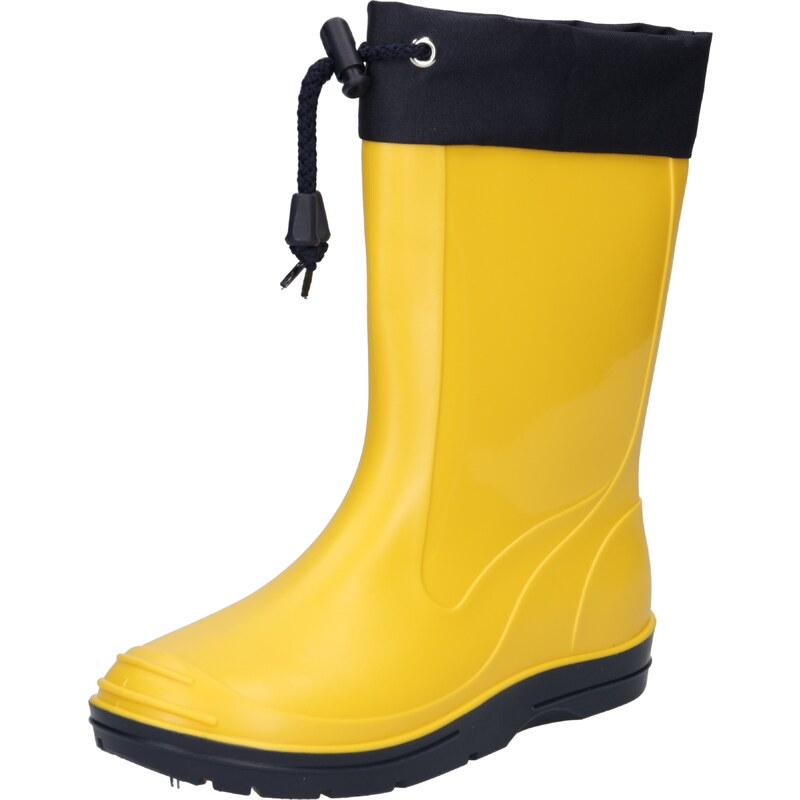BECK Gumáky námornícka modrá / žltá 54441261