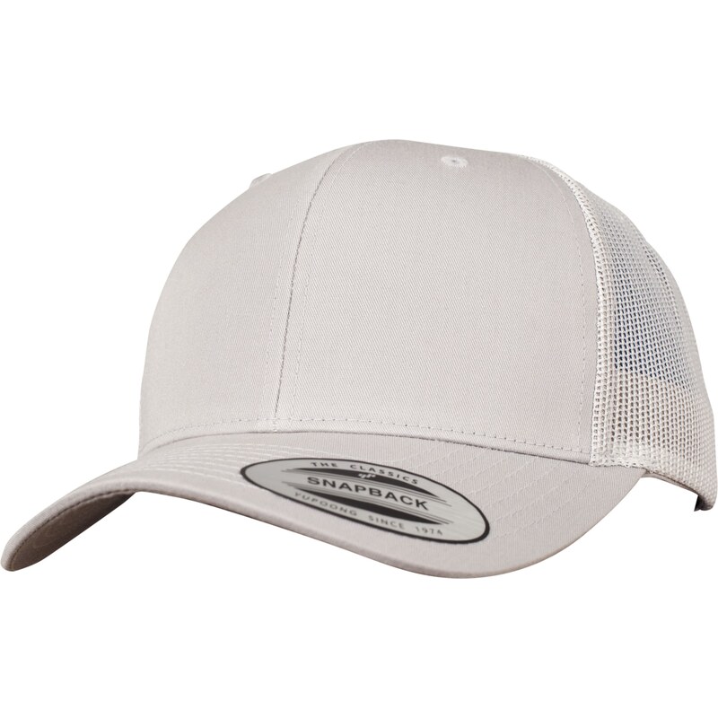 Flexfit Čiapka Retro Trucker svetlosivá / čierna 54221456