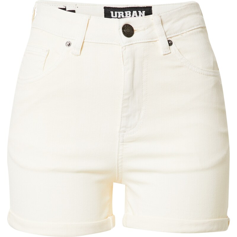 Urban Classics Džínsy krémová 25550653