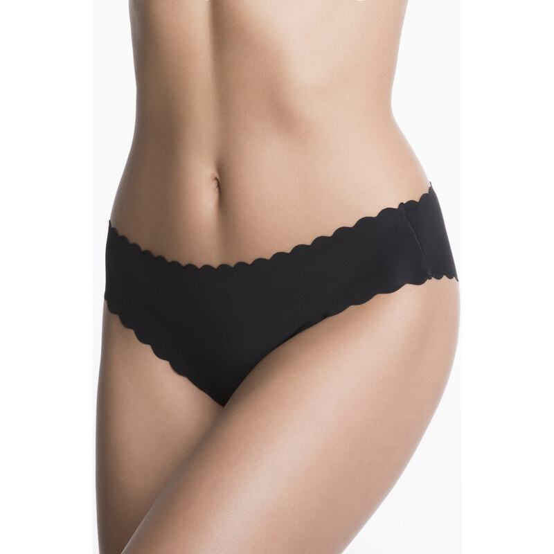 Julimex Bezšvové nohavičky s ozdobnými okrajmi Laser cut 36988674