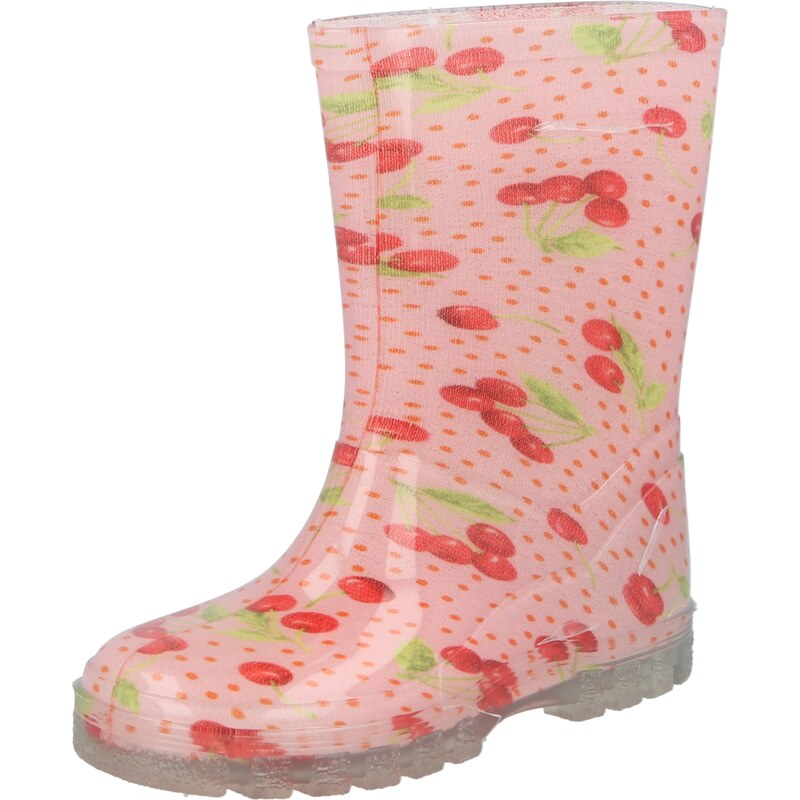 BECK Gumáky Kirschen zelená / ružová / červená 65772382