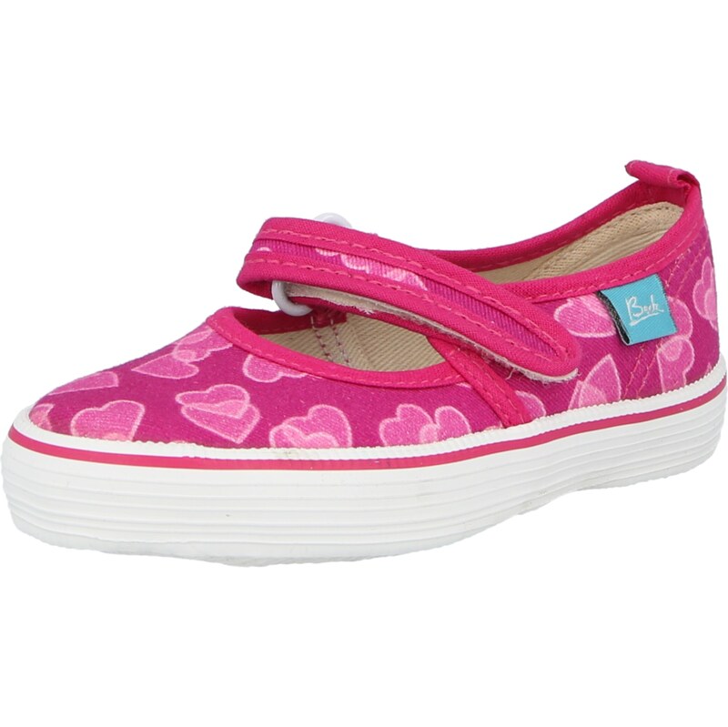 BECK Baleríny Herz fuksia / ružová 65772385